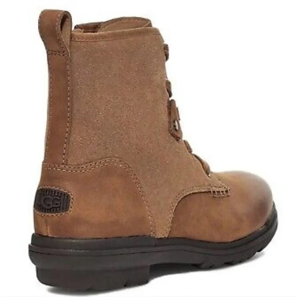 Ugg HAPSBURG LACE WATERPROOF LEATHER‎ BOOTS 1120781 women's size 8.5 new!!!